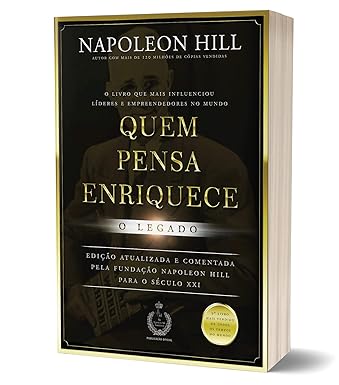 Capa do livro Quem Pensa Enriquece de Napoleão Hill, edição original